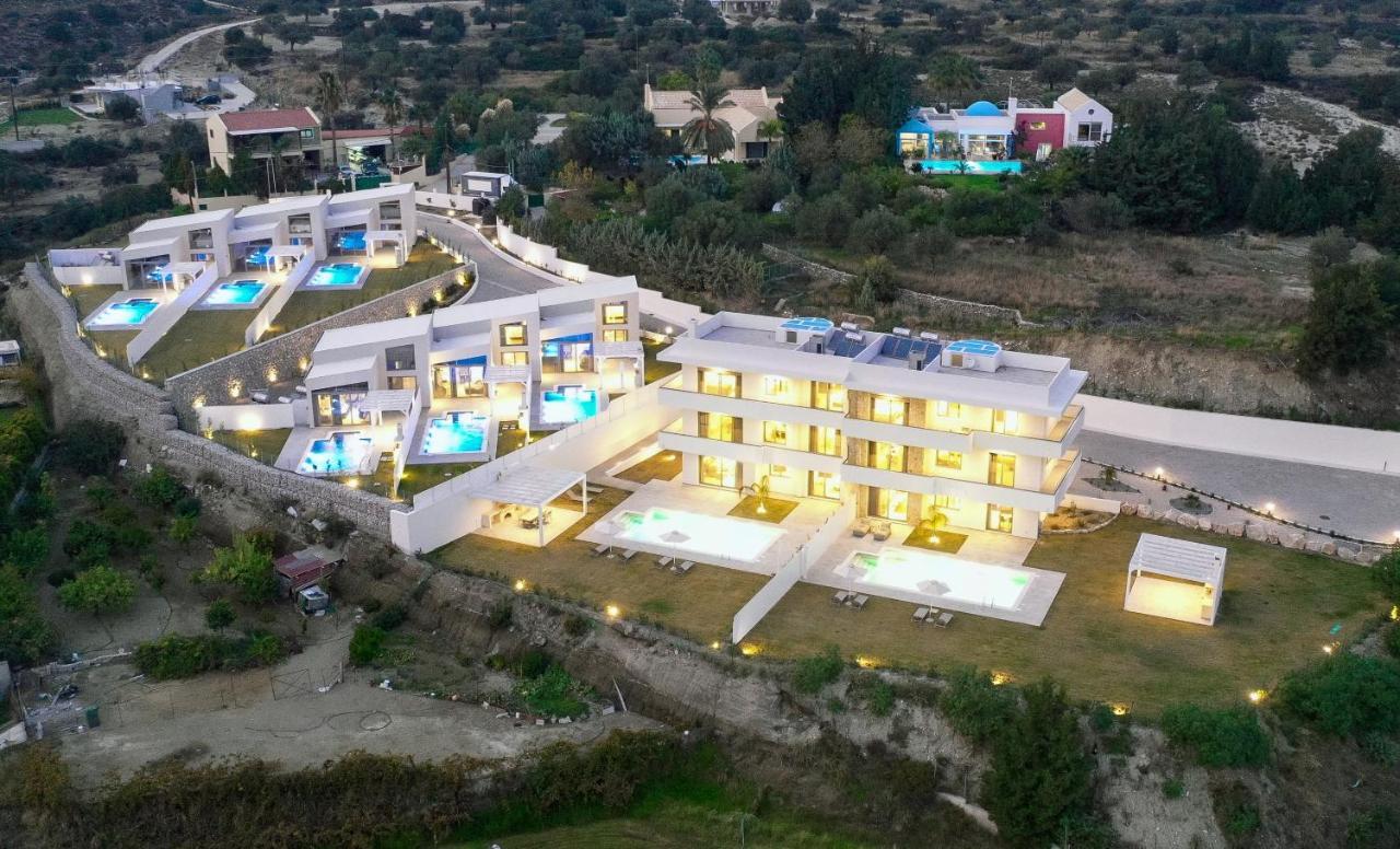 Pantheon Luxury Villas Rhodes Island Afantou Exterior foto