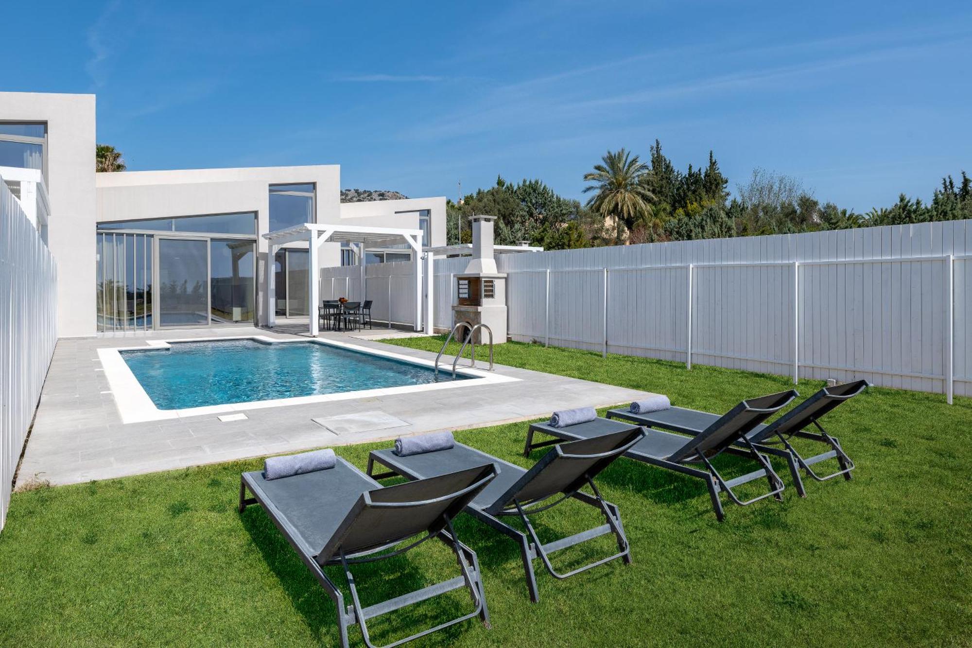 Pantheon Luxury Villas Rhodes Island Afantou Exterior foto