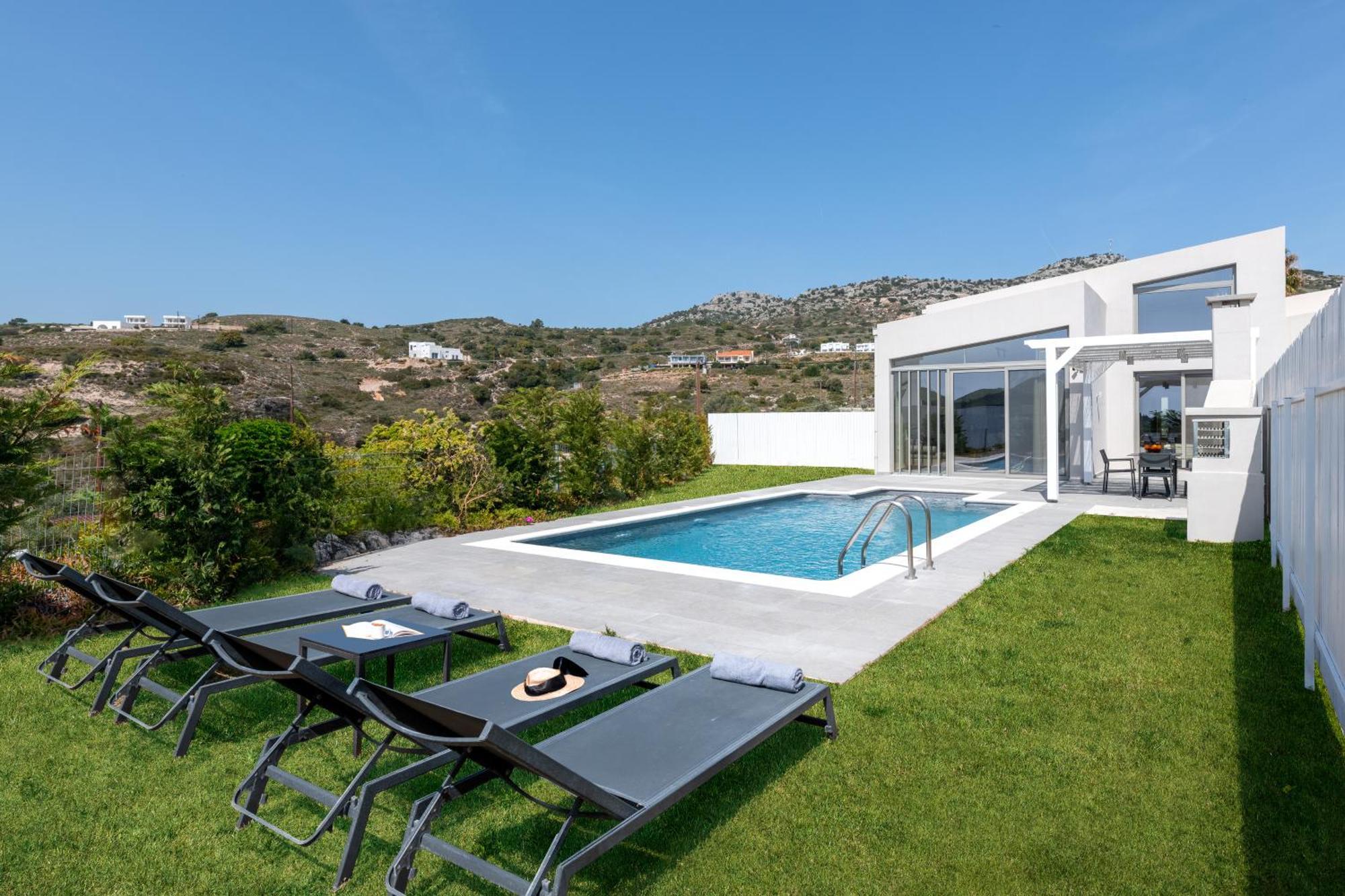 Pantheon Luxury Villas Rhodes Island Afantou Exterior foto