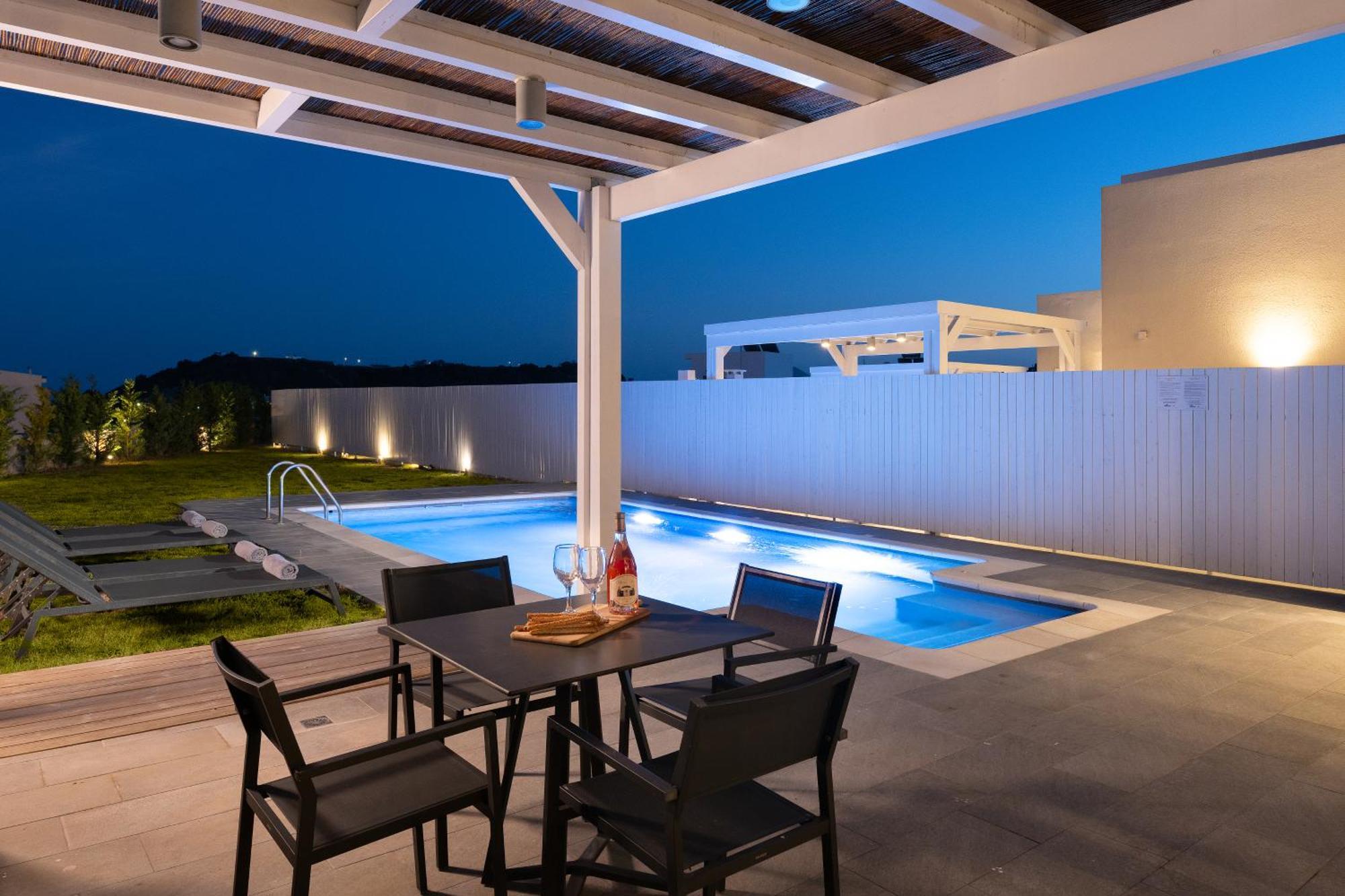 Pantheon Luxury Villas Rhodes Island Afantou Exterior foto