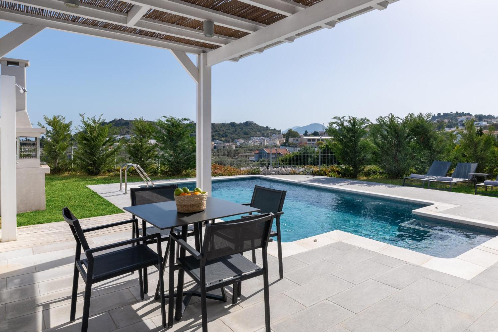 Pantheon Luxury Villas Rhodes Island Afantou Exterior foto