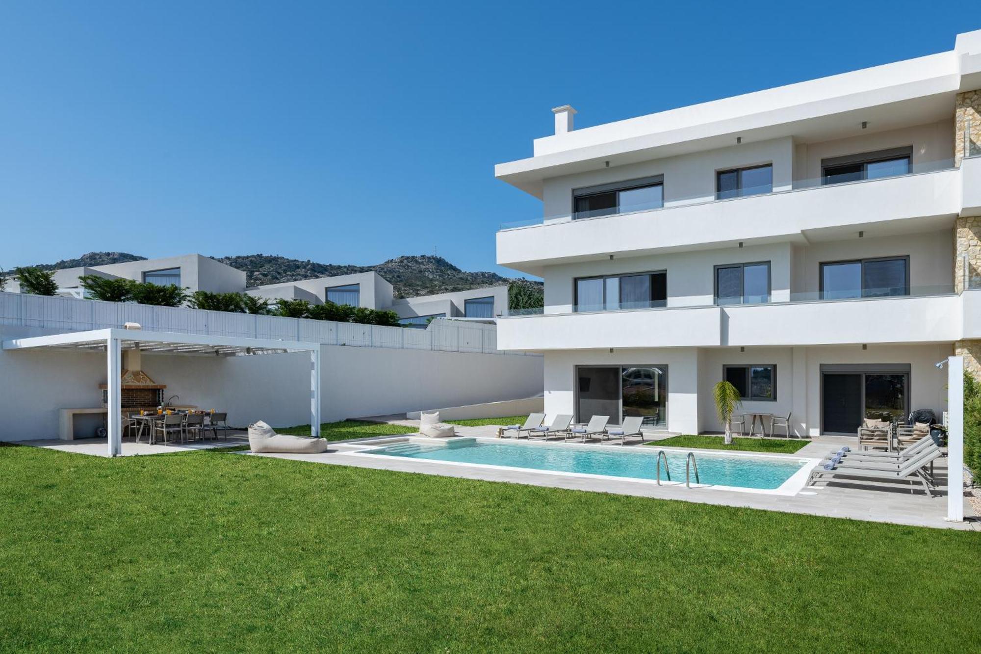 Pantheon Luxury Villas Rhodes Island Afantou Exterior foto