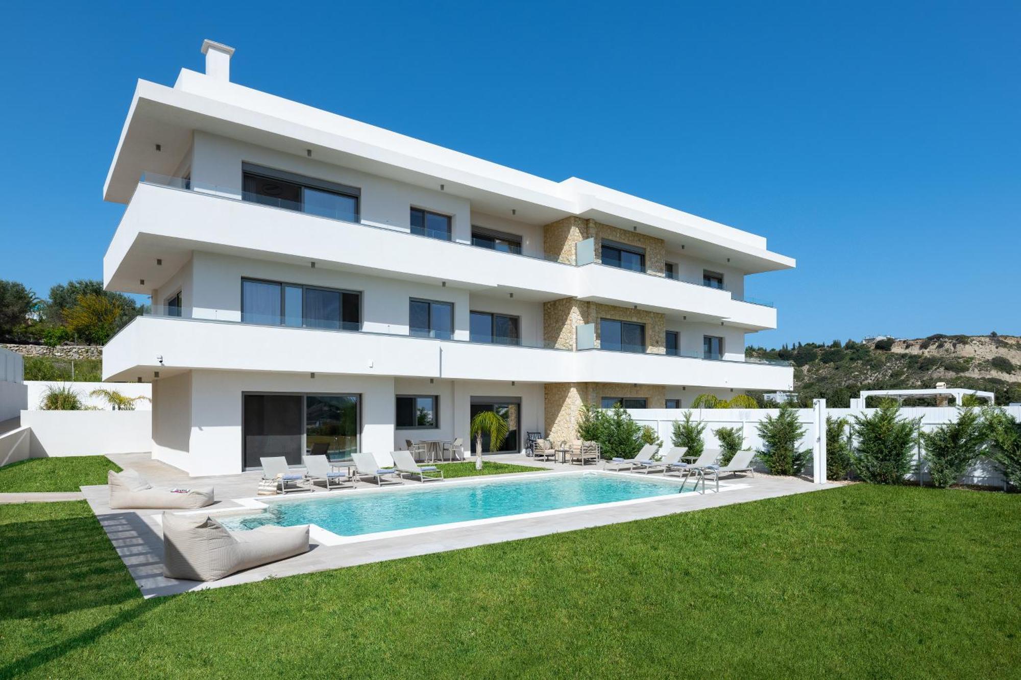 Pantheon Luxury Villas Rhodes Island Afantou Exterior foto