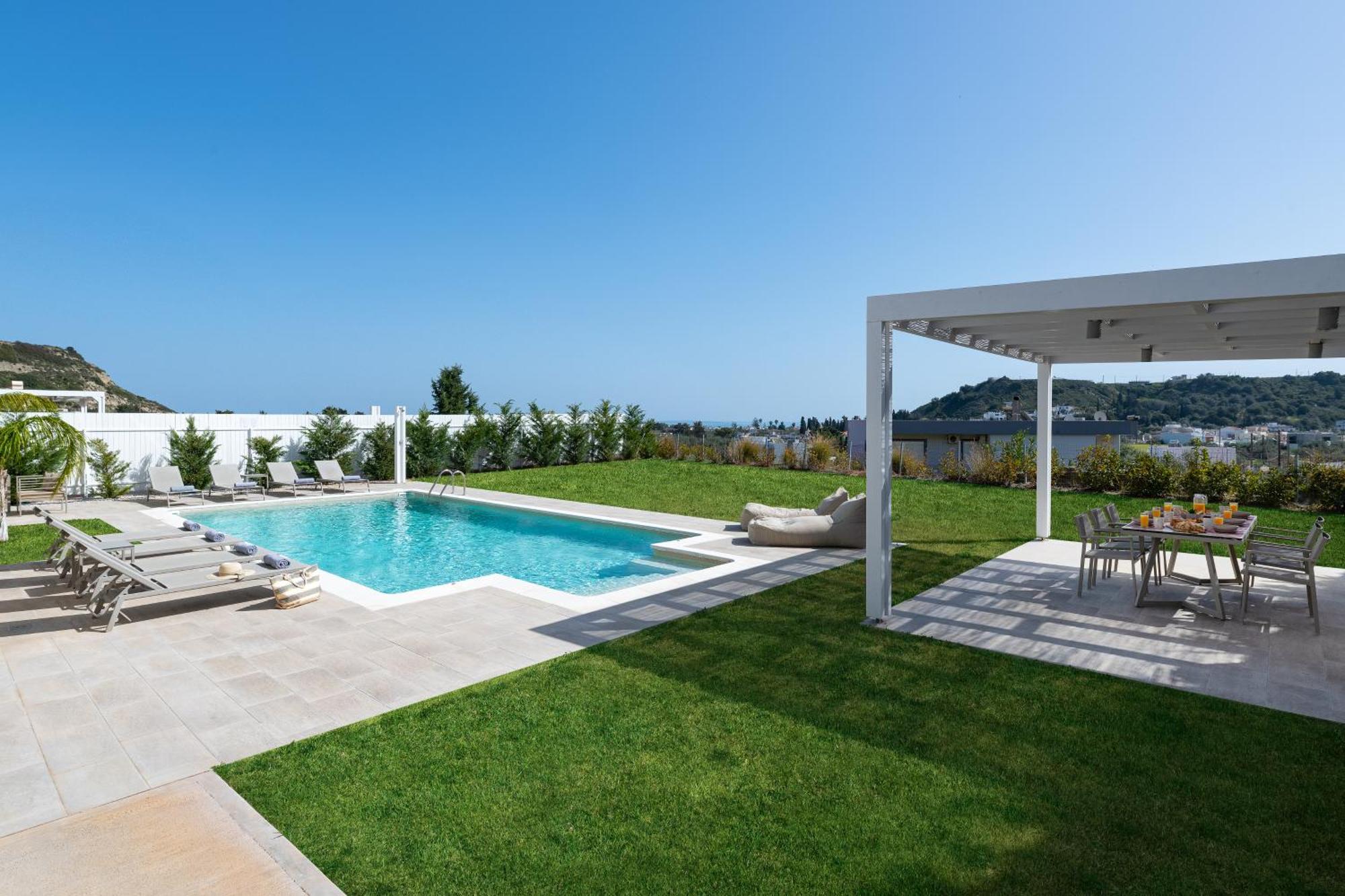 Pantheon Luxury Villas Rhodes Island Afantou Exterior foto