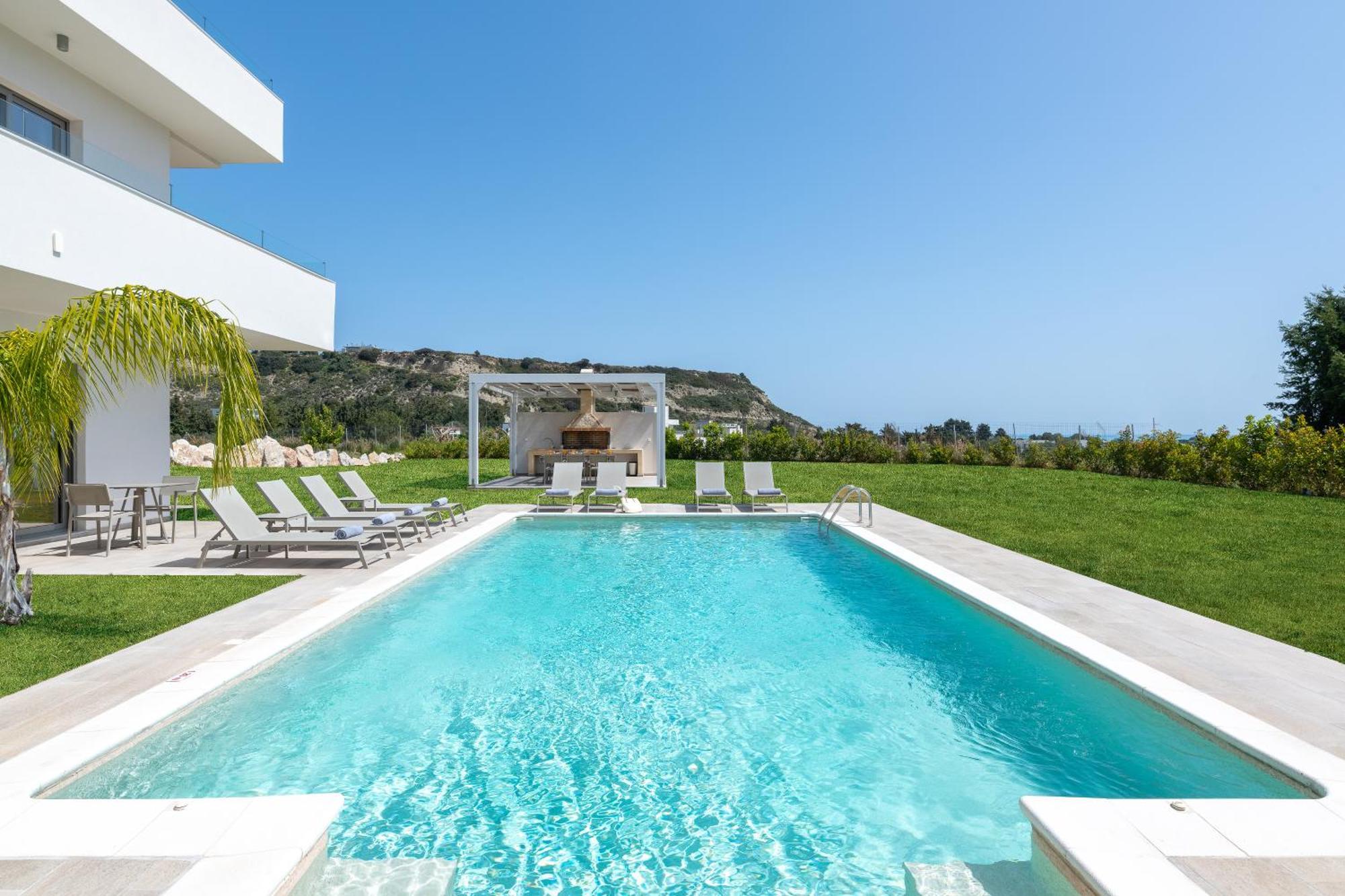 Pantheon Luxury Villas Rhodes Island Afantou Exterior foto