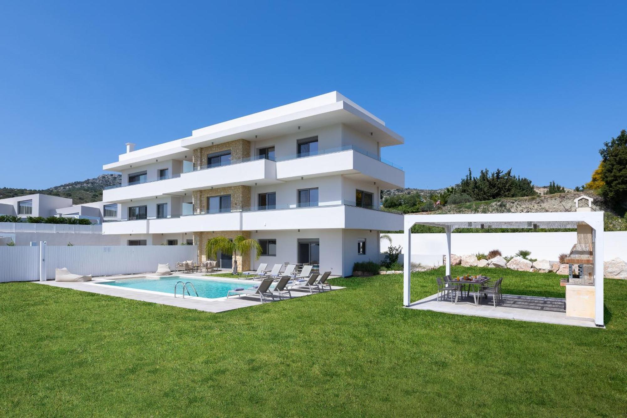 Pantheon Luxury Villas Rhodes Island Afantou Exterior foto