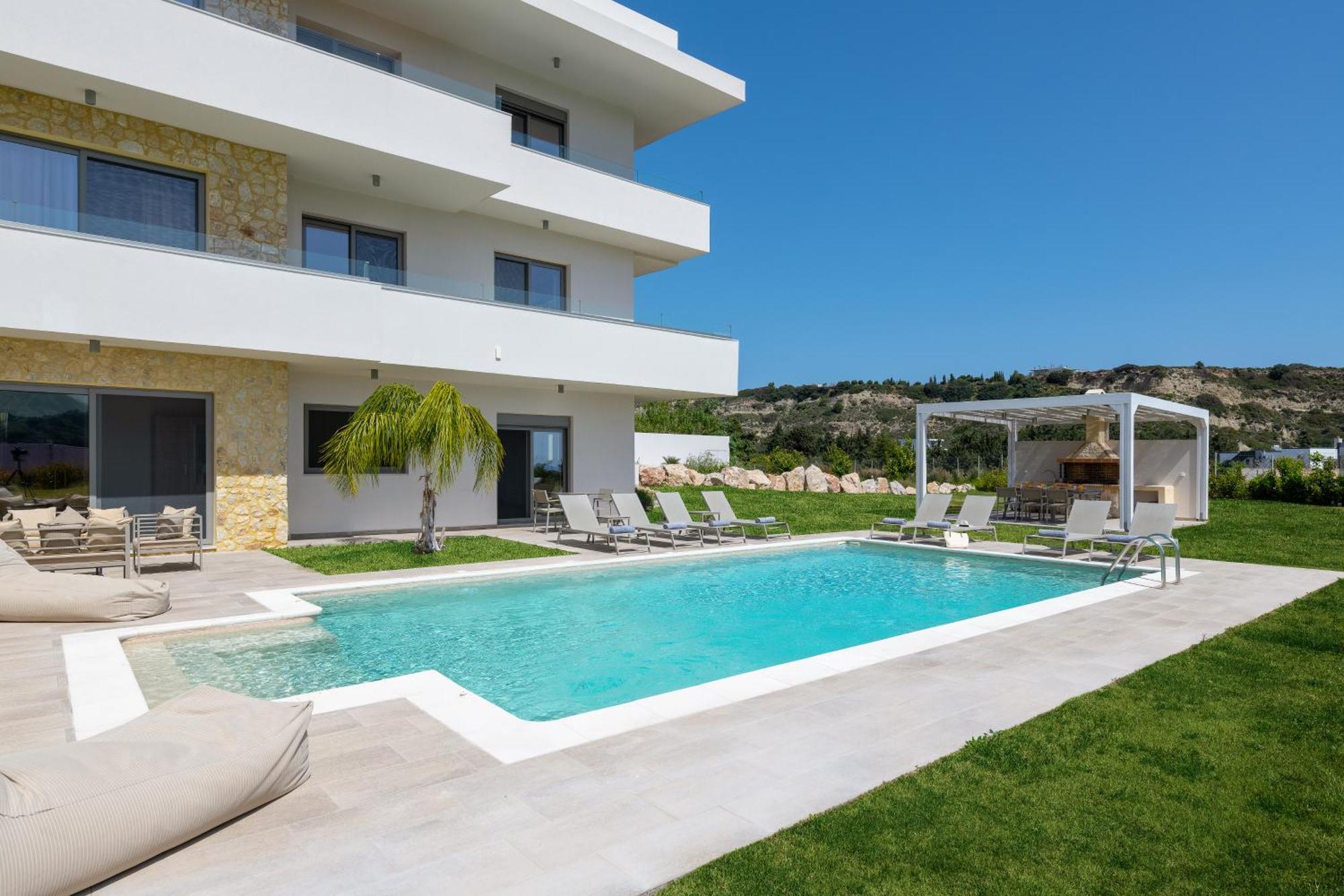 Pantheon Luxury Villas Rhodes Island Afantou Exterior foto
