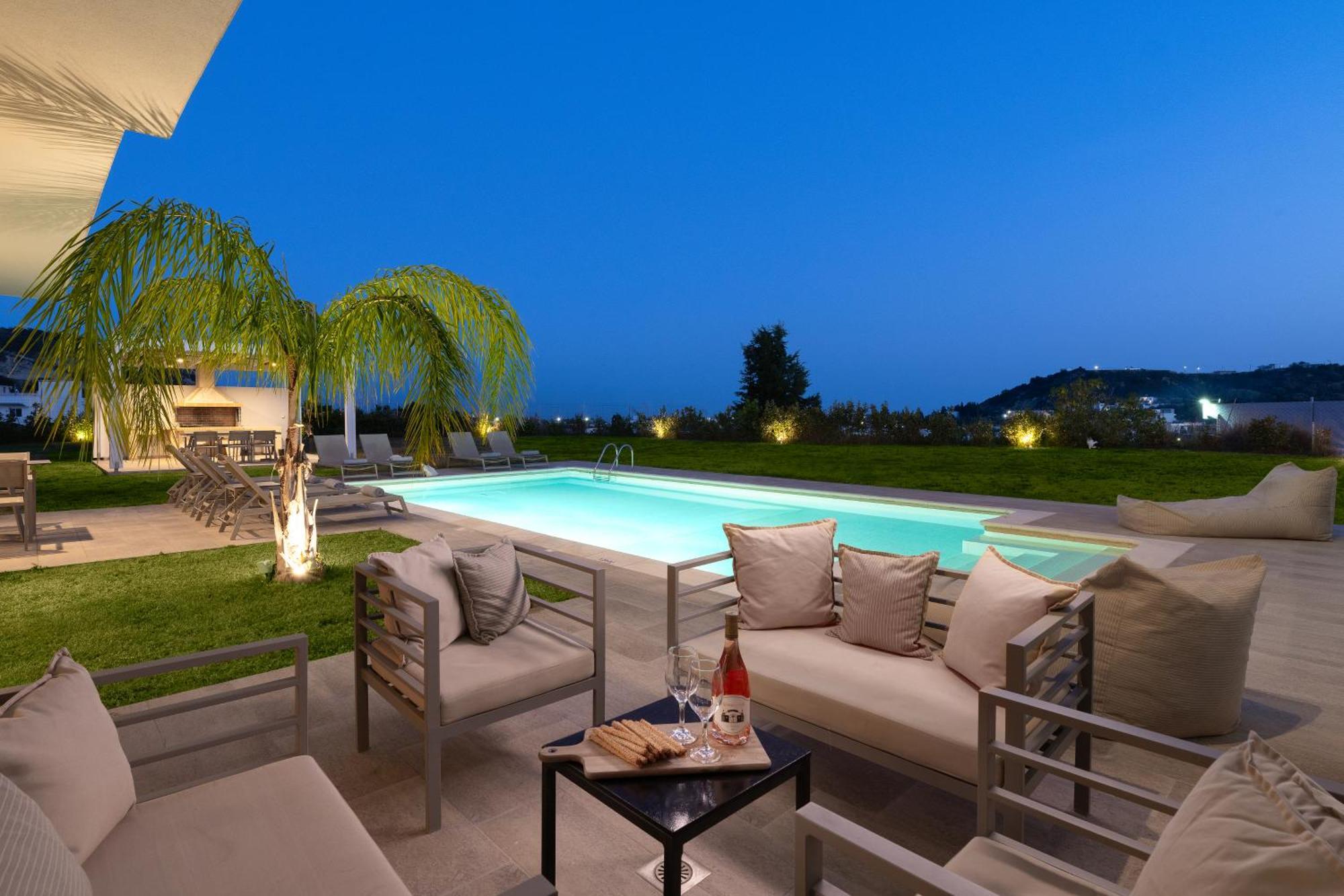 Pantheon Luxury Villas Rhodes Island Afantou Exterior foto